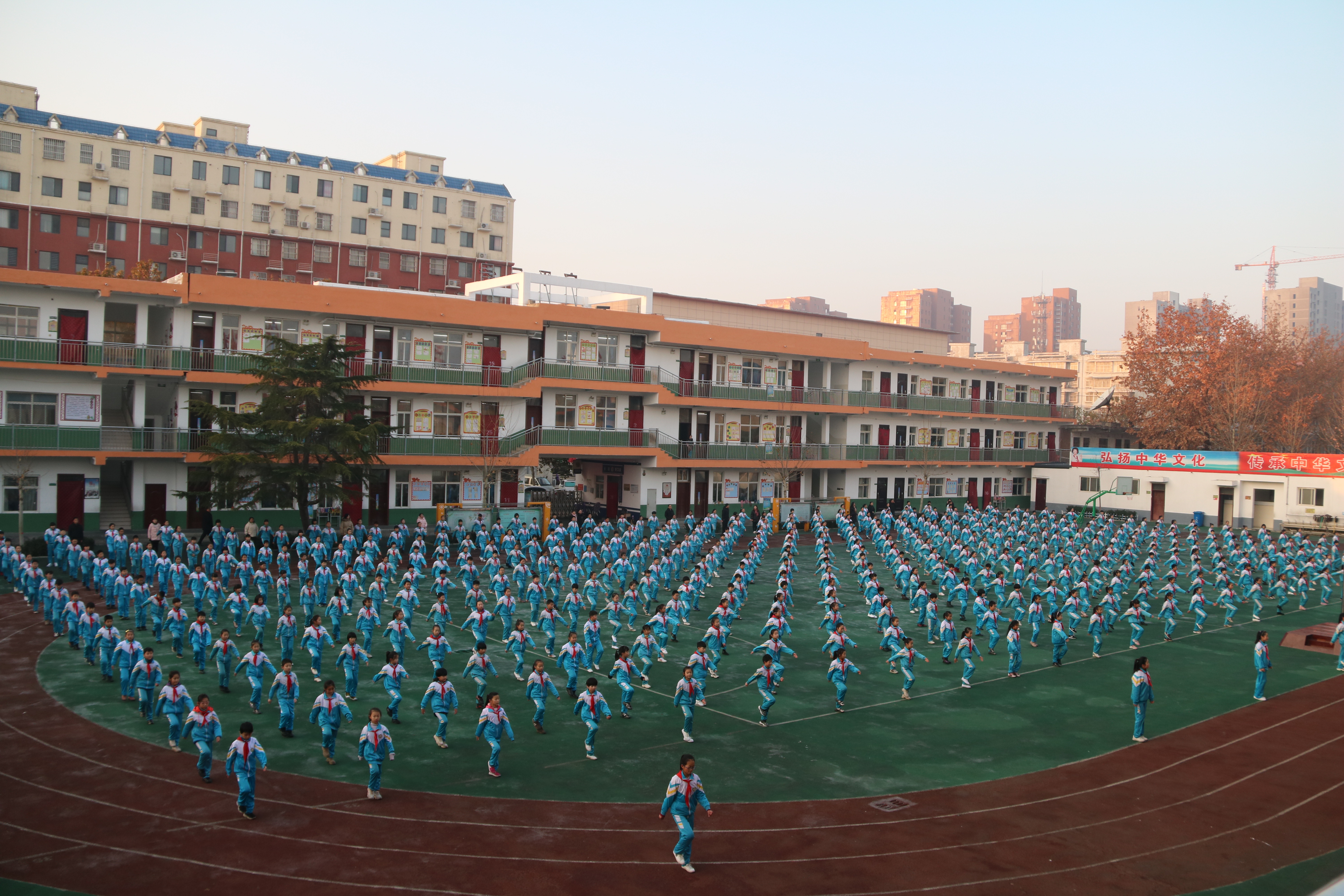 运动的校园最阳光--广平县第三实验小学课间操展风采