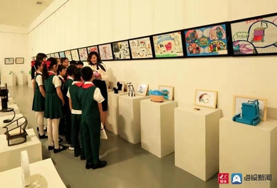 山东省实验小学、山东建筑大学联合举办美术及产品设计展
